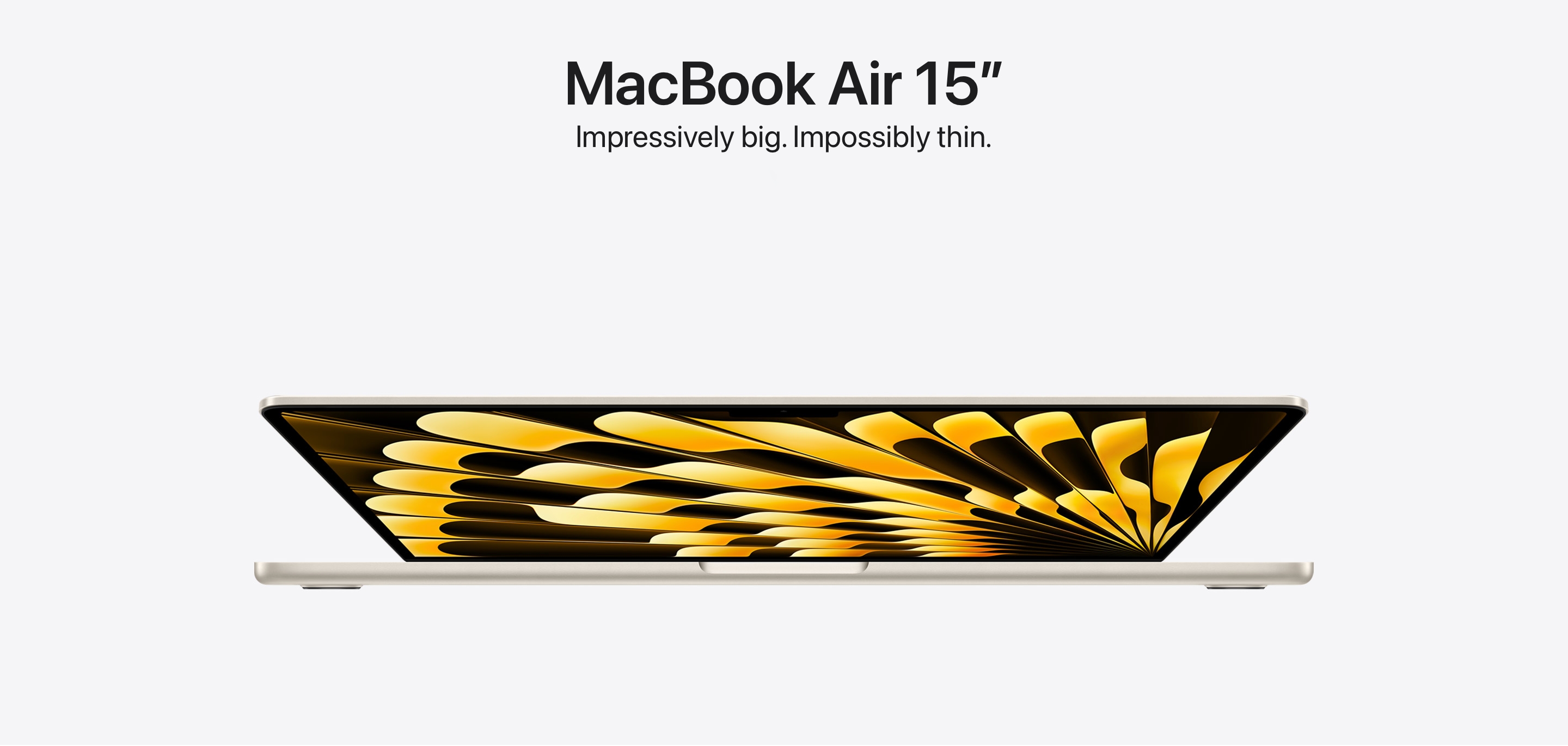 15" MacBook Air med M2-chip börjar säljas