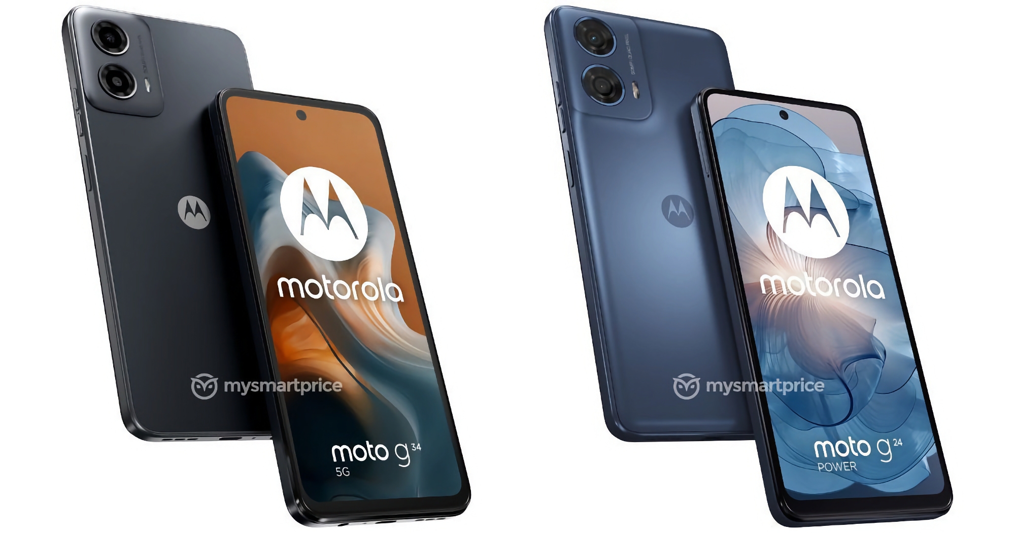 Motorola förbereder sig för att släppa Moto G24 Power och Moto G34, här är hur smartphones kommer att se ut