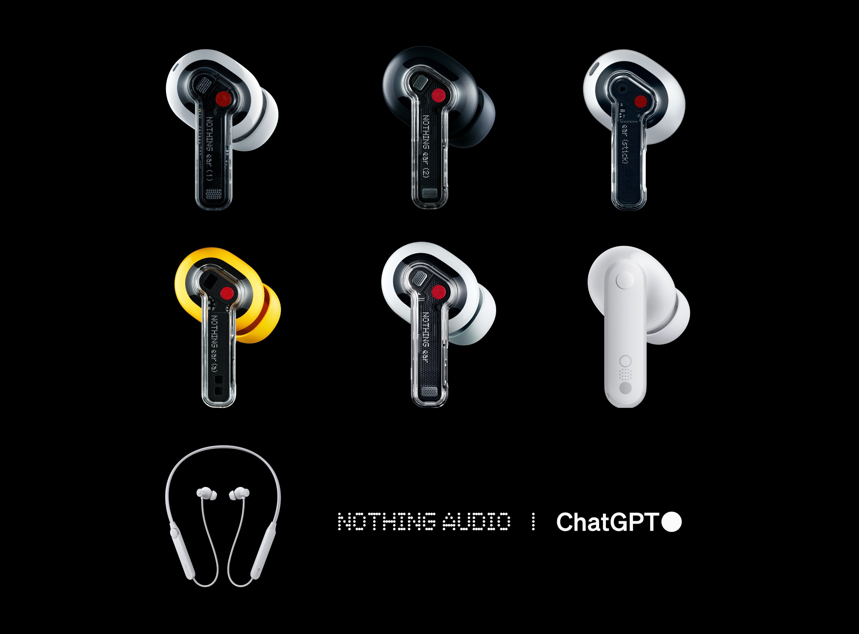 Ear (1), Ear (stick), Ear (2), CMF Buds, CMF Neckband Pro och CMF Buds Pro: Hela Nothing's sortiment av ljudprodukter kommer att få ChatGPT-integration