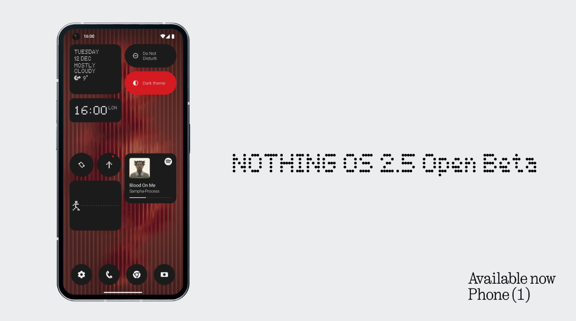 Ingenting har börjat testa Android 14 på telefon (1)