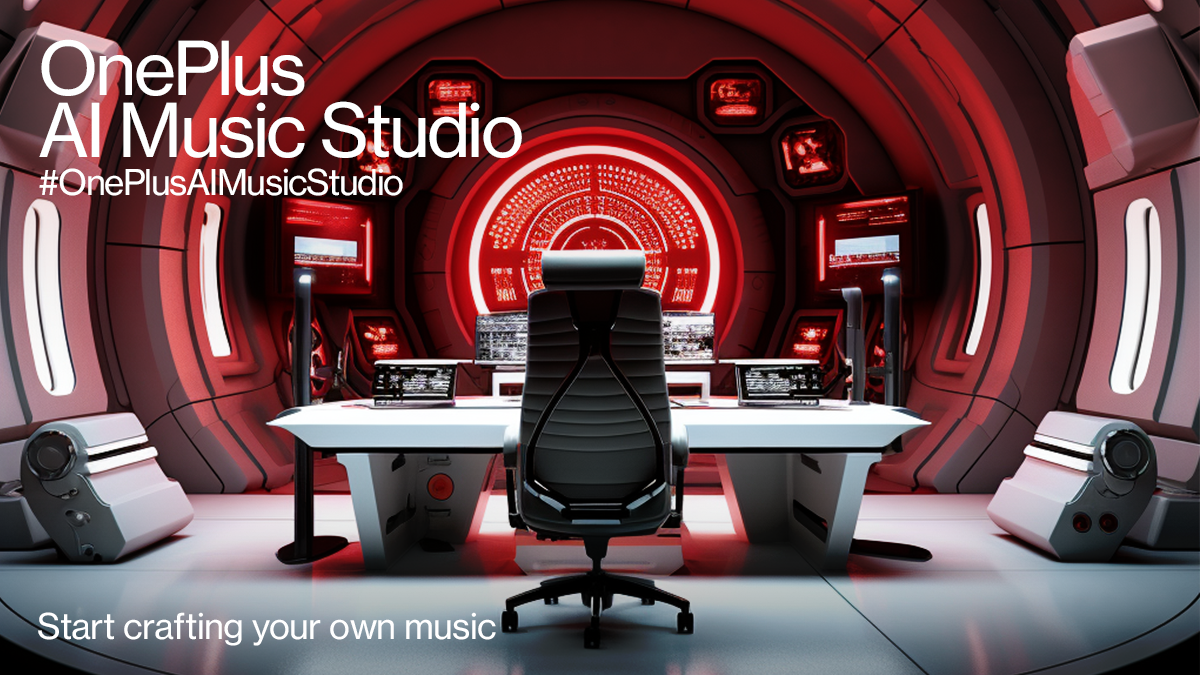 OnePlus har presenterat AI Music Studio, ett kostnadsfritt neuralt nätverk för att skapa låtar, musik och musikvideor