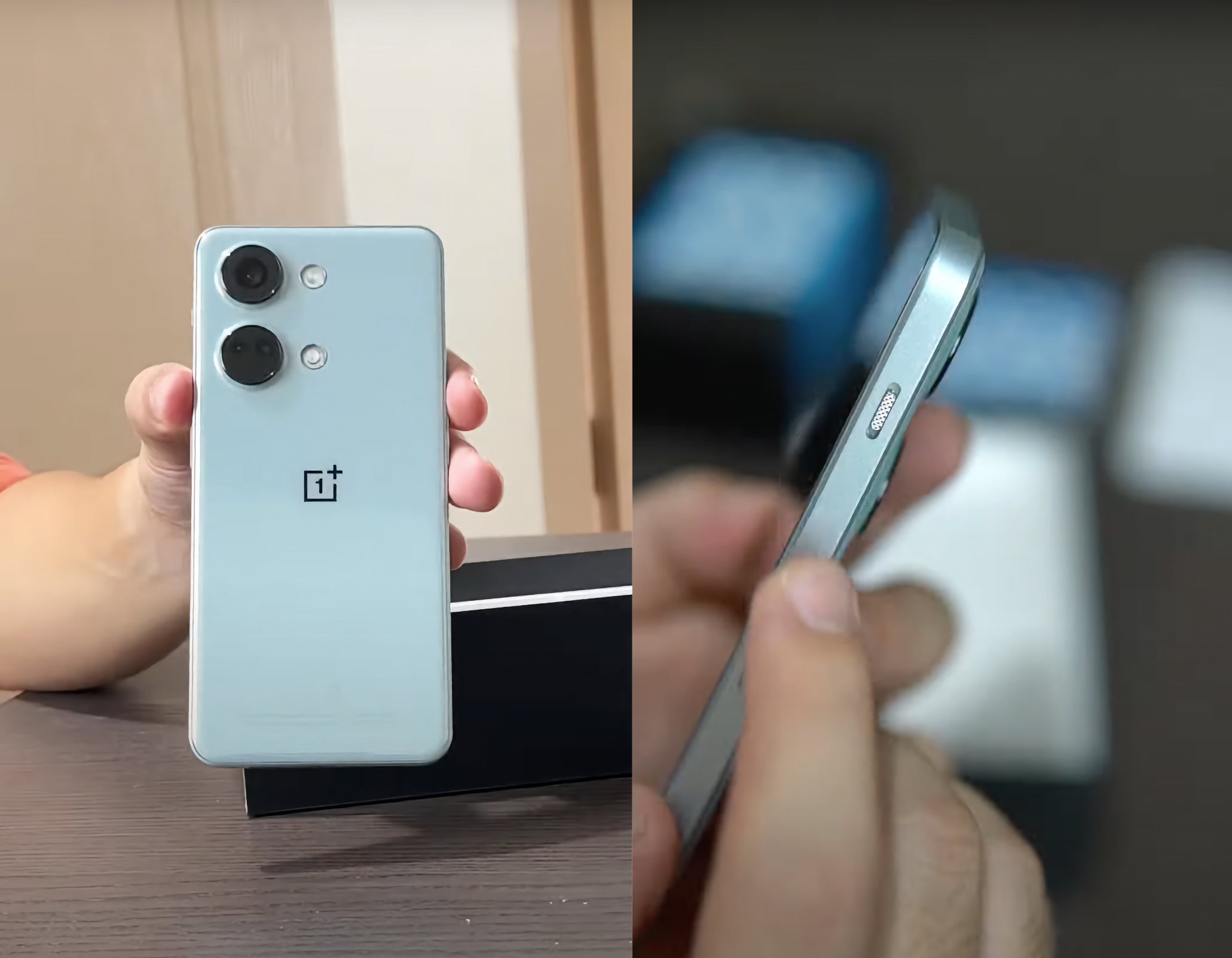 Trippelkamera och platt skärm med hål: OnePlus Nord 3 har dykt upp i video