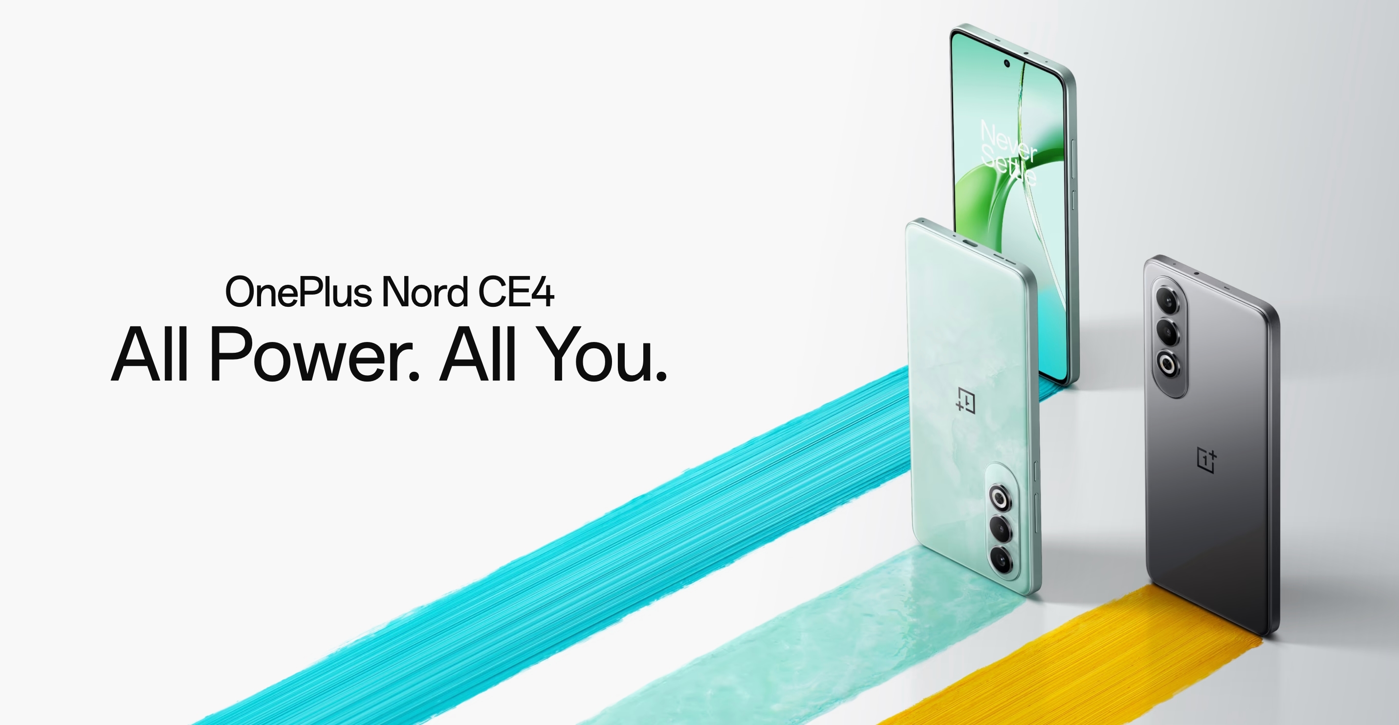 OnePlus Nord CE 4: 120 Hz AMOLED-skärm, Snapdragon 7 Gen 3-chip, 5 500 mAh-batteri med 100 W laddning, Android 14 och en trippel 50 MP-kamera