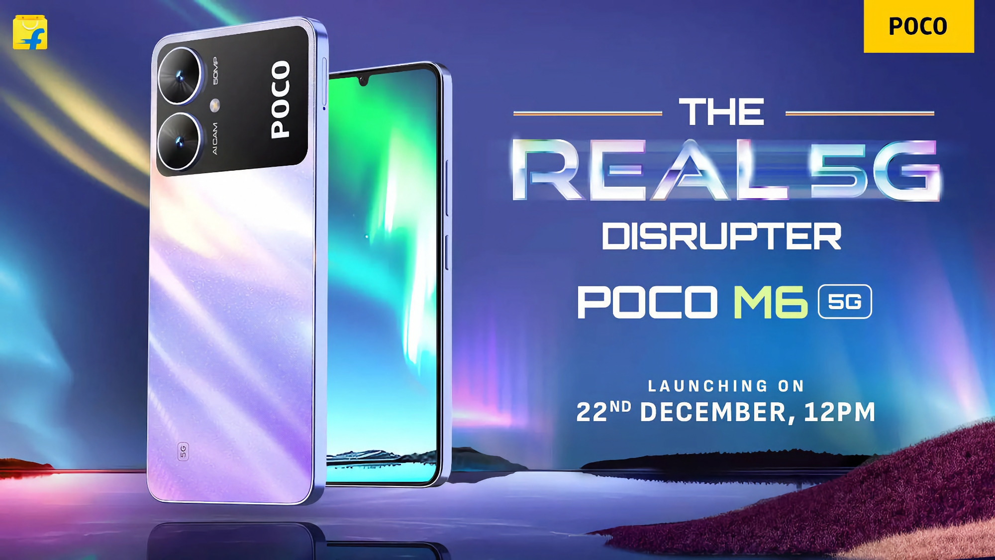 Det är officiellt: POCO M6 5G kommer att drivas av MediaTek Dimensity 6100+-processorn