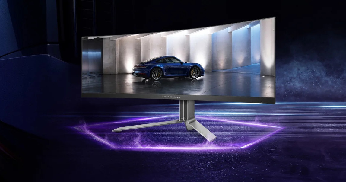 AOC har börjat sälja Porsche Design Agon Pro gamingmonitor för 2350 USD