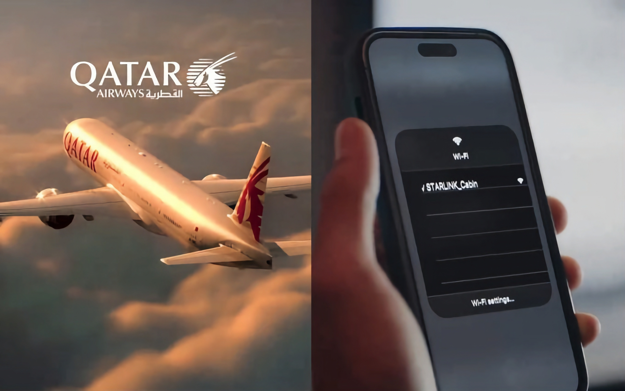Hastigheter på upp till 500 Mbps på 13 000 meters höjd: Qatar Airways kommer att installera Ilon Musks Starlink satellitinternet på vissa Boeing 777-300 flygplan