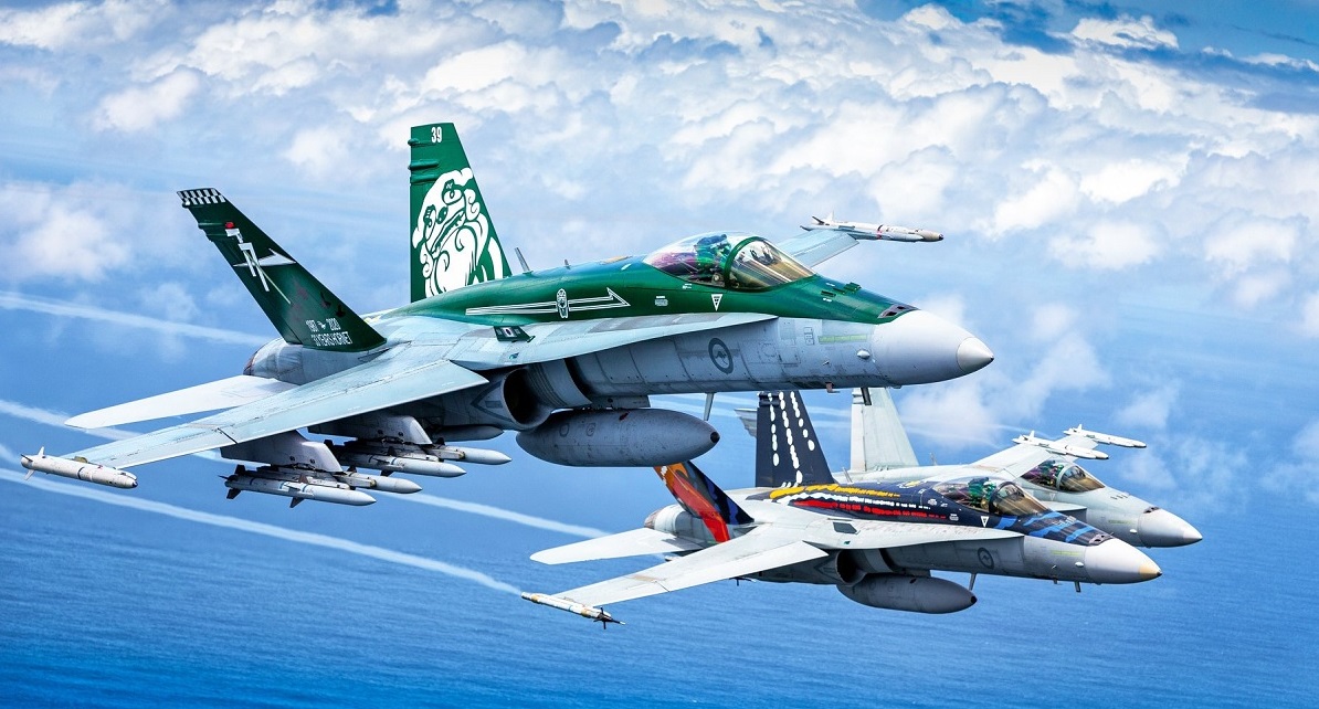 Ukraina intresserat av Australiens fjärde generationens F/A-18 Hornet stridsflygplan