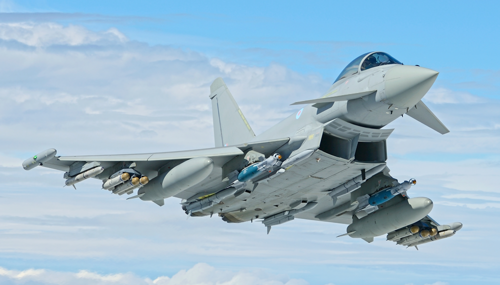 Tyskland kan inte bestämma sig för att förse Saudiarabien med europeiska Eurofighter Typhoon-kampflygplan