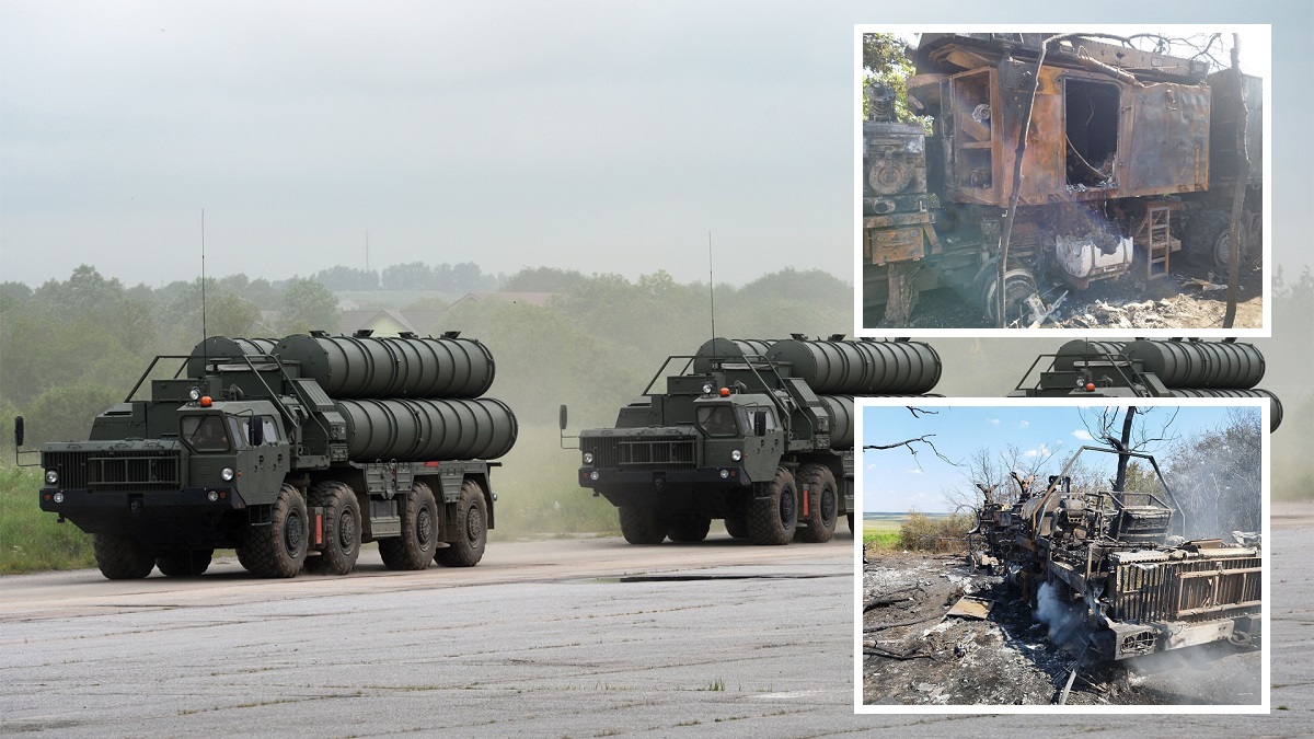 Ukrainas väpnade styrkor förstörde avfyrningsramp och radar från det ryska SA-21 Growler luftvärnsrobotsystemet värt 2,5 miljarder USD