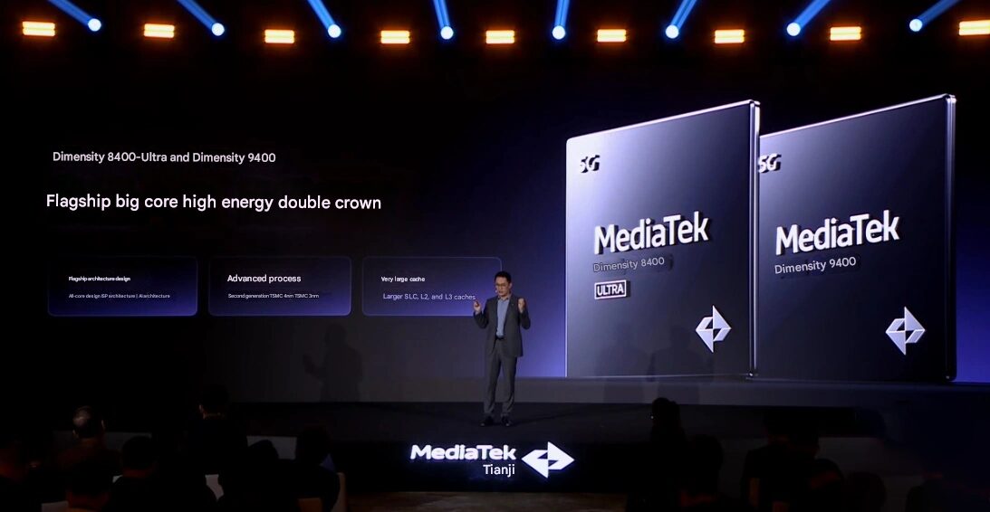 MediaTek tar ett steg framåt med nya Dimensity 8400-chipset