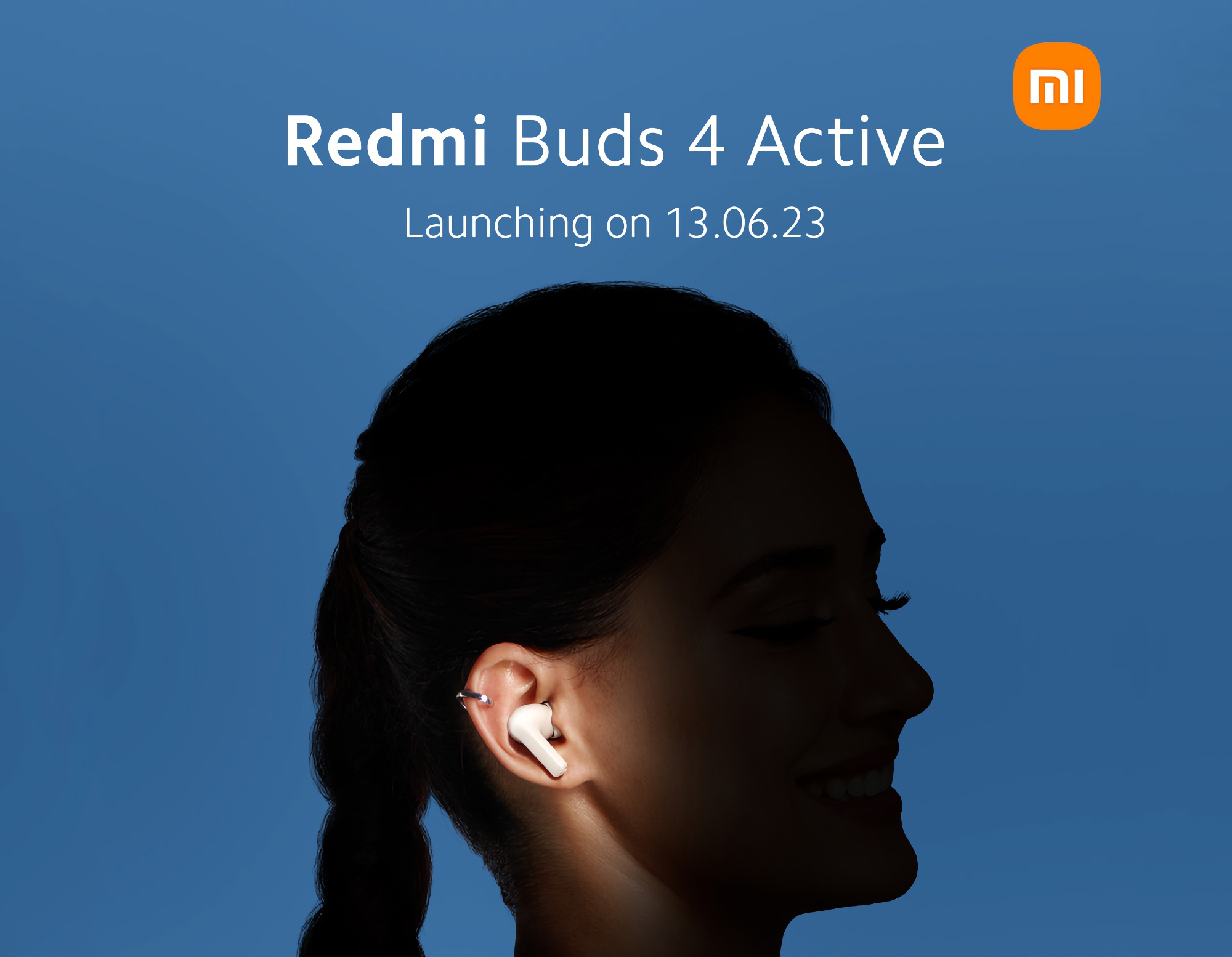 Xiaomi presenterar Redmi Buds 4 Active den 13 juni: TWS-hörlurar med Bluetooth 5.3, IPX4-skydd och upp till 28 timmars batteritid