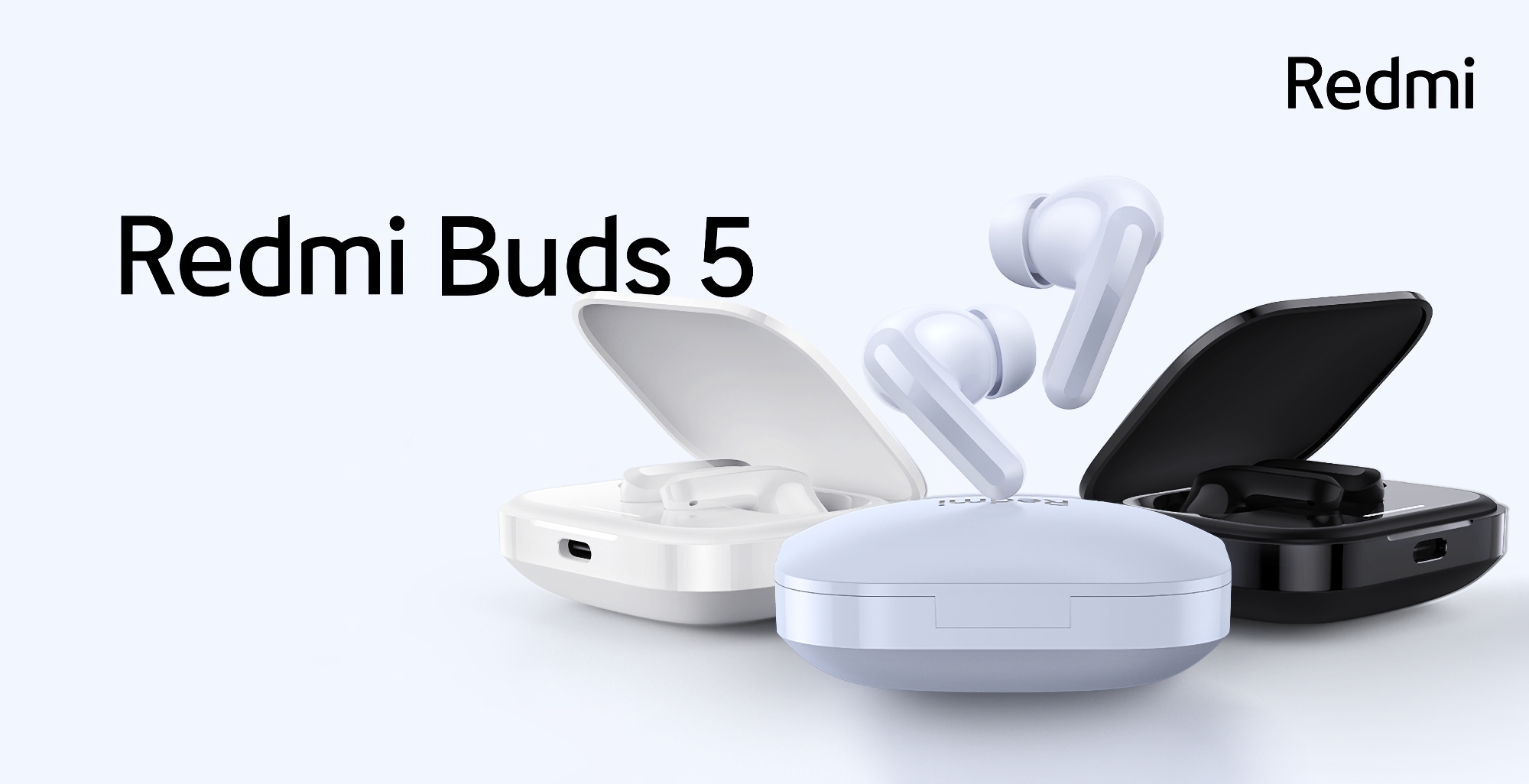 Redmi Buds 5: ANC, Bluetooth 5.3 och upp till 40 timmars batteritid för 27 USD
