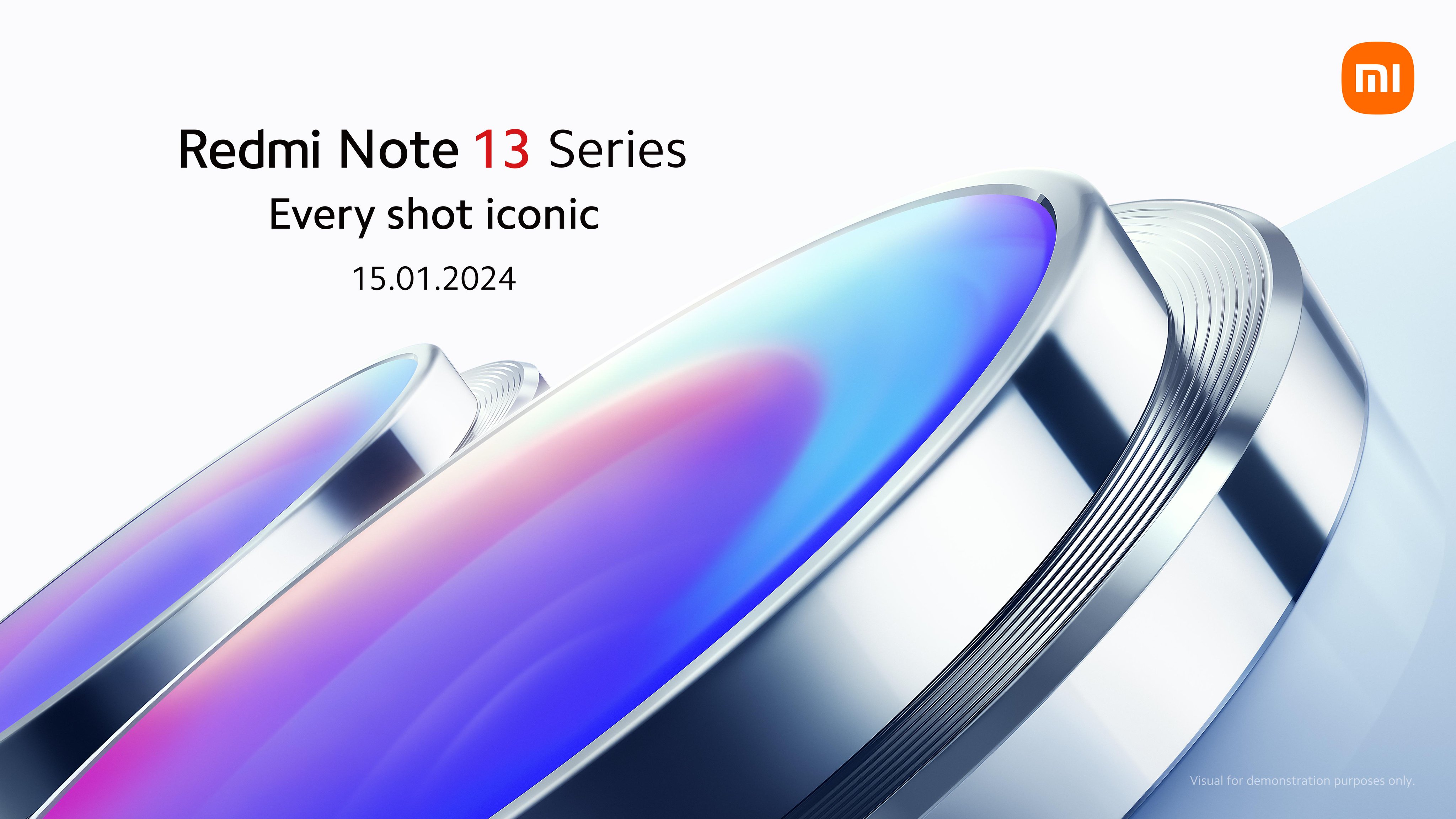 Xiaomi kommer att presentera Redmi Note 13-serien av smartphones på den globala marknaden den 15 januari