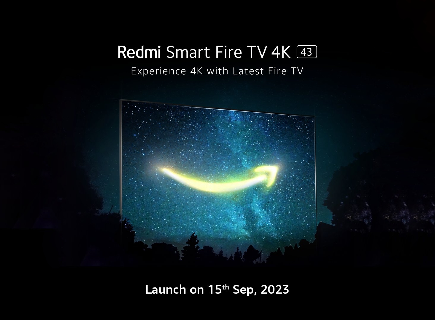 Xiaomi kommer att presentera Redmi Smart Fire TV med en 43-tums 4K-skärm den 15 september