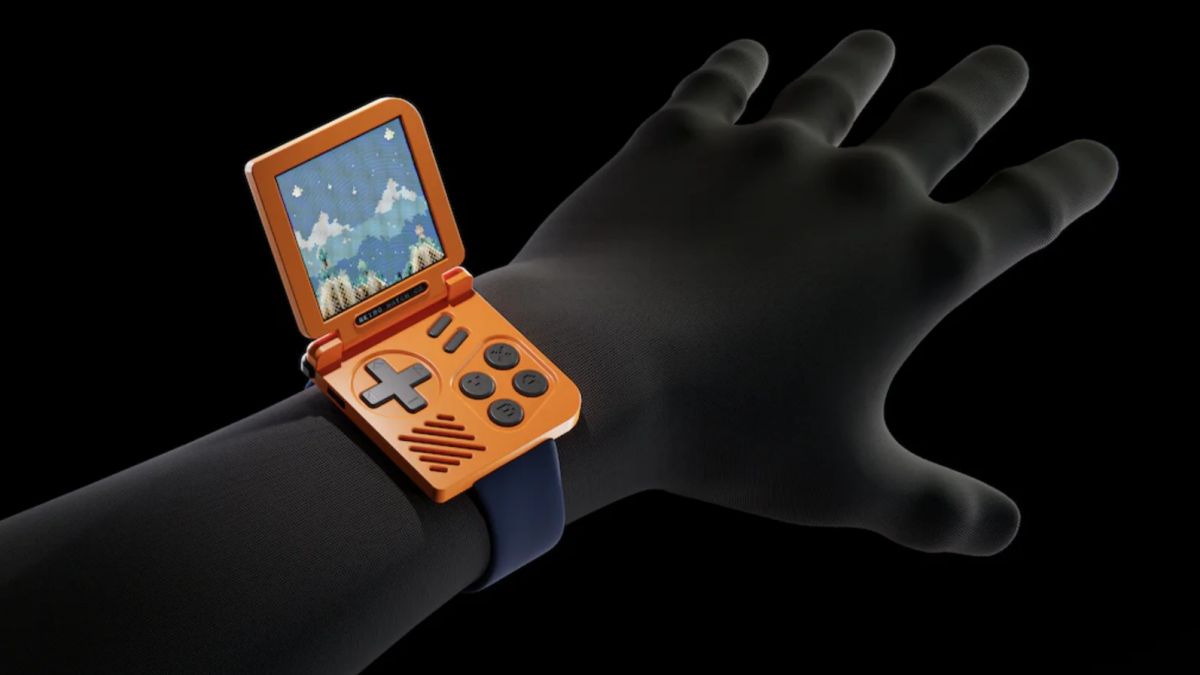 Retro Gaming Watch: ett armbandsur som förvandlas till en spelkonsol i Game Boy-stil