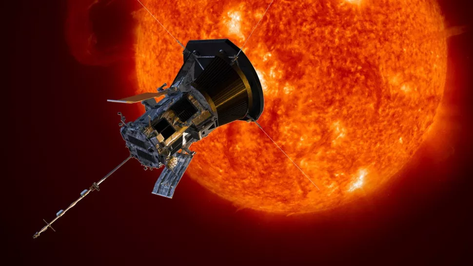 NASA:s Parker-sond närmar sig solen på ett avstånd av mindre än 9,6 miljoner kilometer