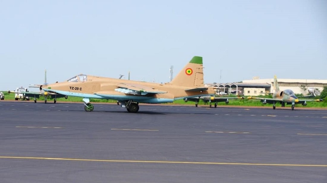 Mali har fått två Su-25 attackflygplan från Ryssland sedan 2022, men båda kraschade innan de hade varit i tjänst i nio månader