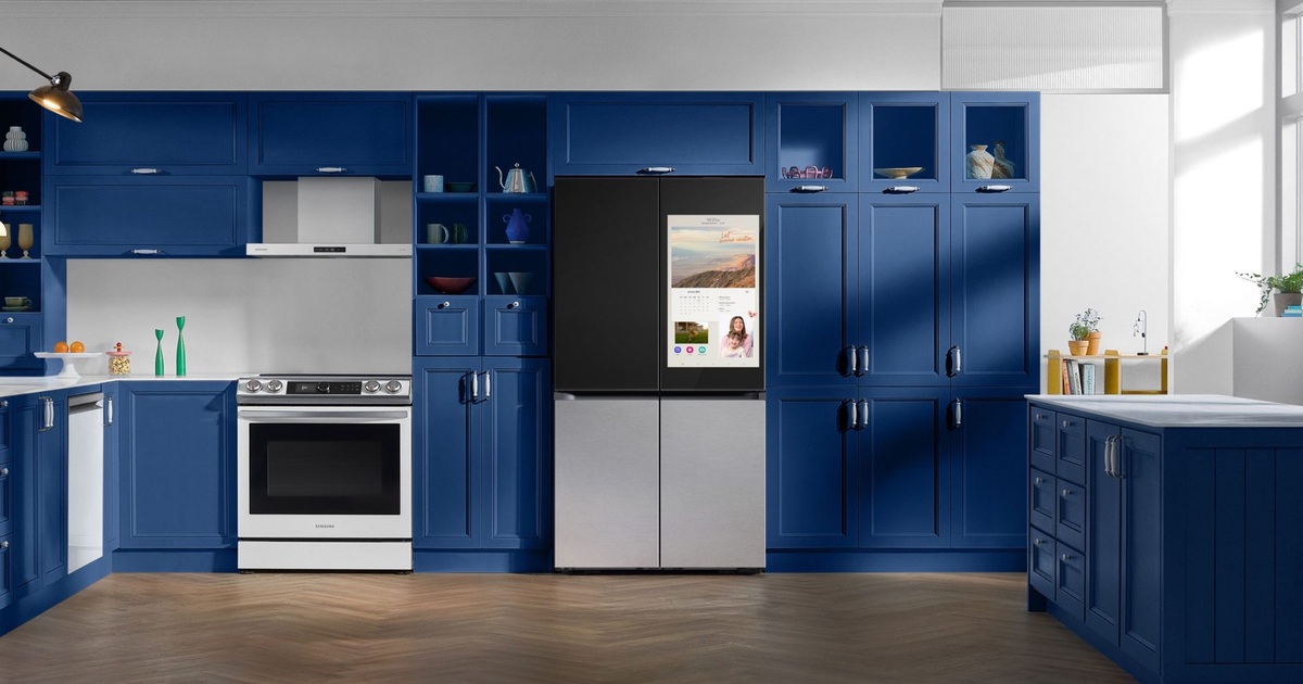 Samsung-kylskåp med artificiell intelligens öppnar dörren automatiskt