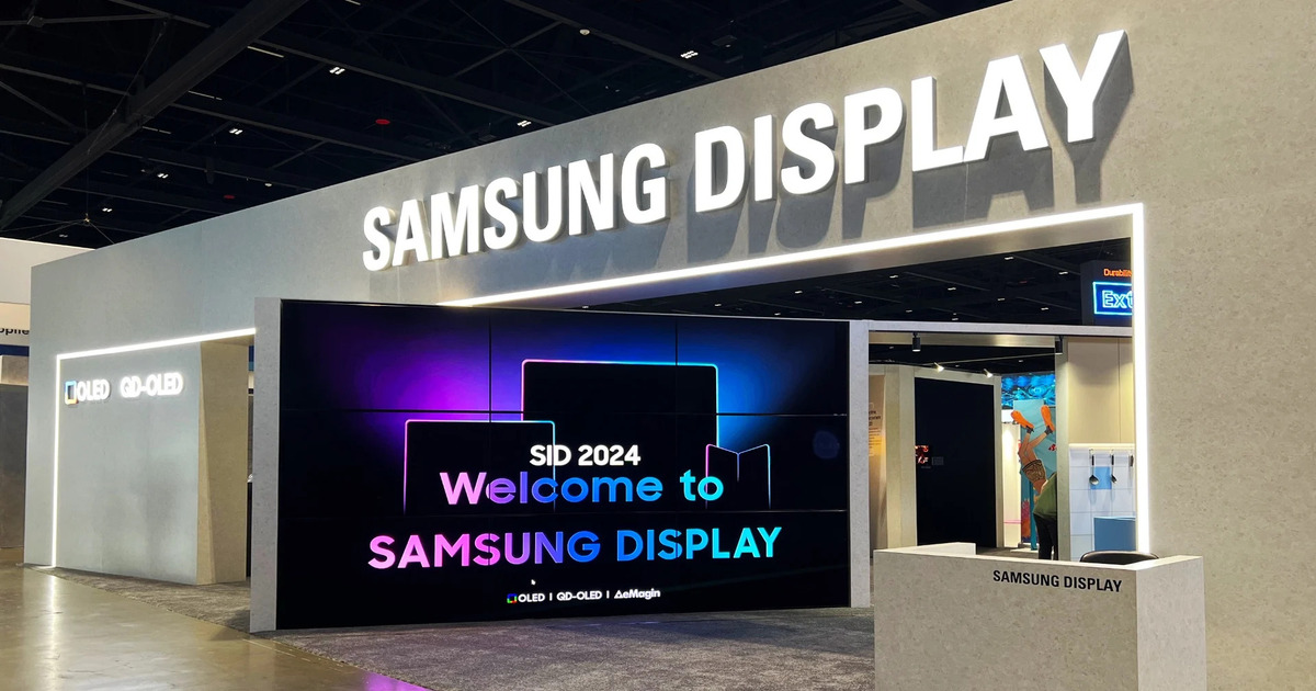 Samsung presenterar världens första QD-LED-skärm på SID 2024