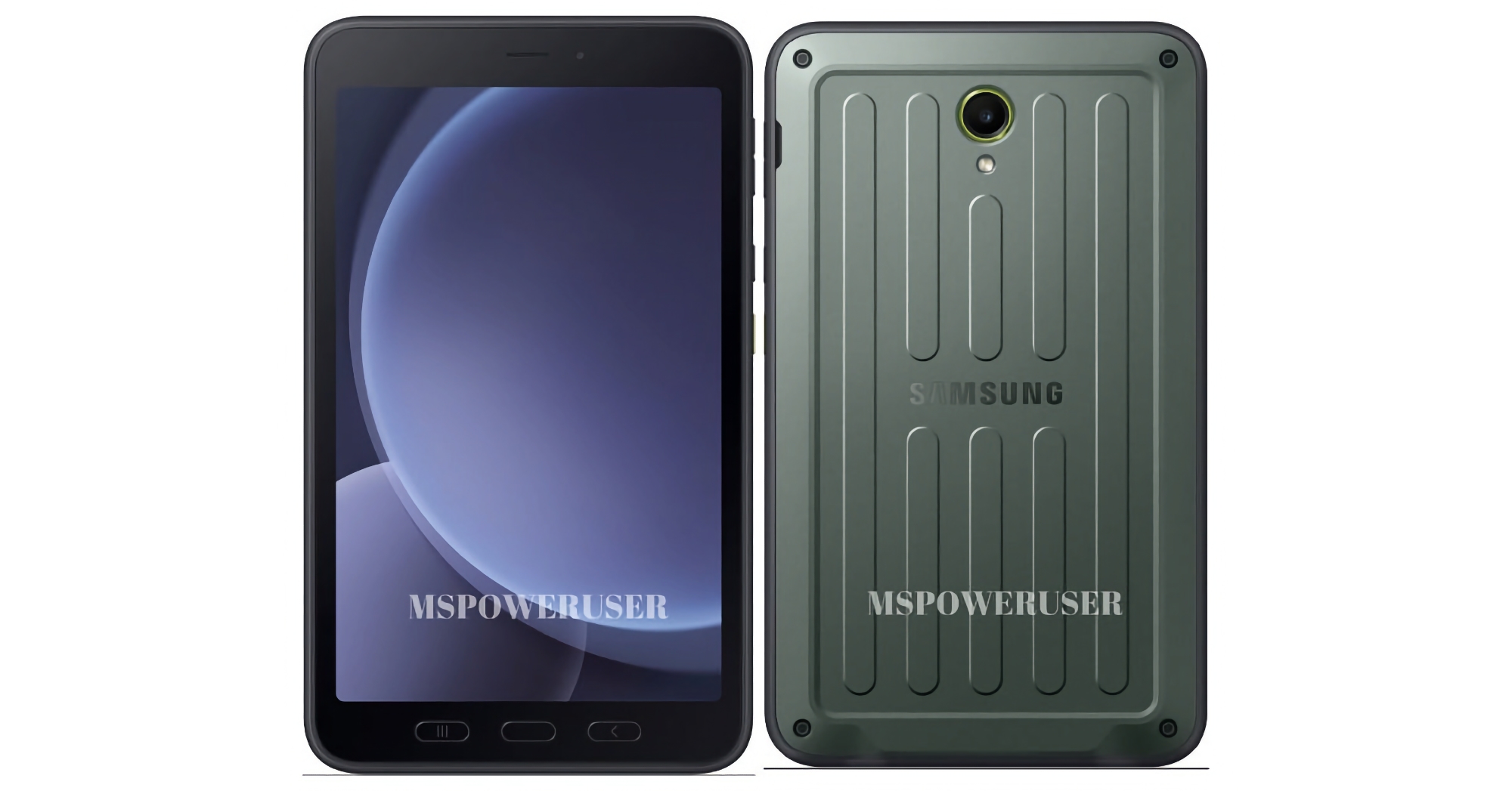 Så här kommer Samsung Galaxy Tab Active 5 att se ut: en 8-tums surfplatta med Exynos 1380-chip och MIL-STD-810H-skydd