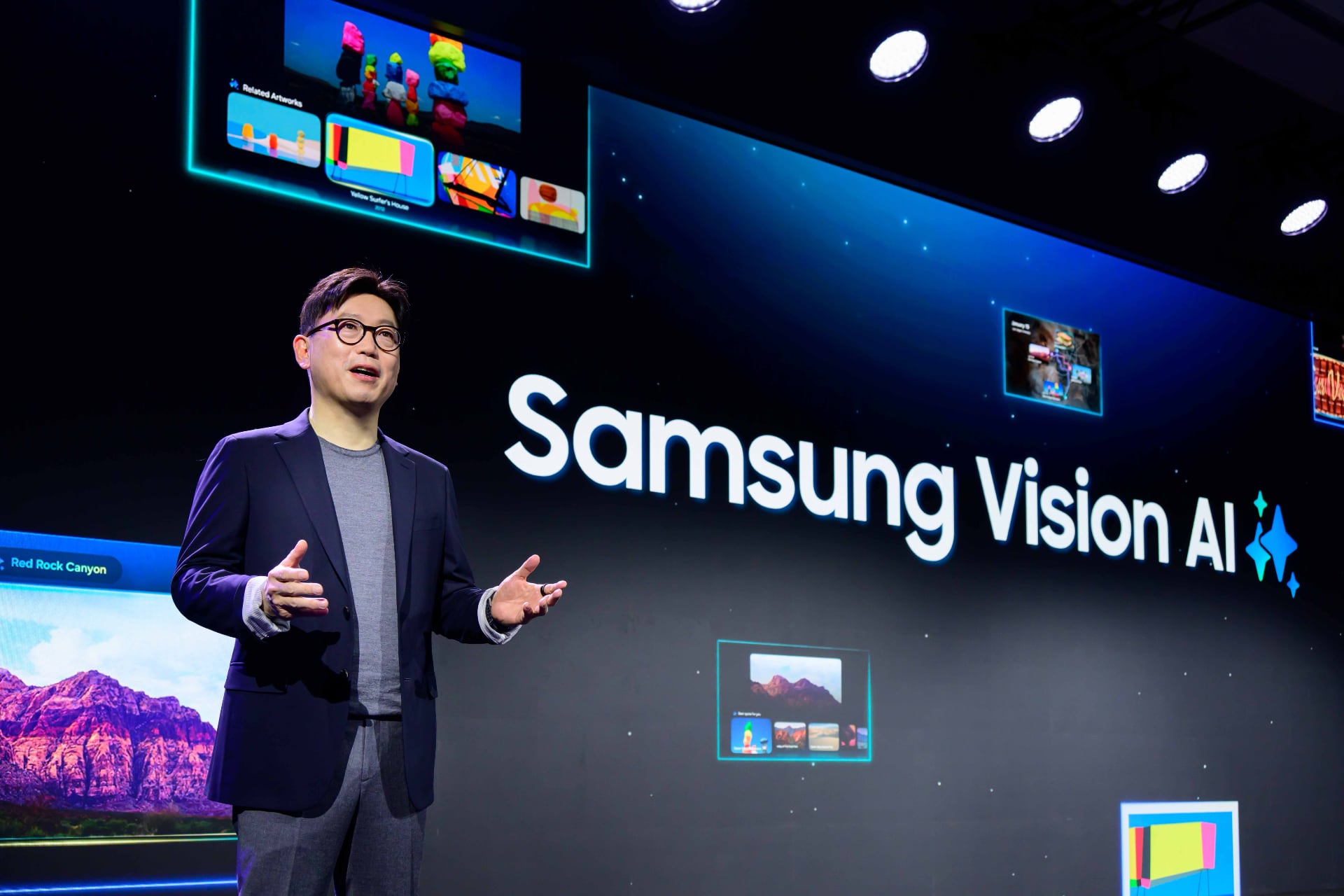 Samsung Vision AI presenterar framtiden för artificiell intelligens på CES 2025