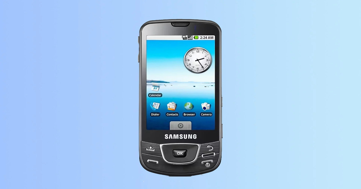 Den första Android-telefonen från Samsung lanserades för 15 år sedan