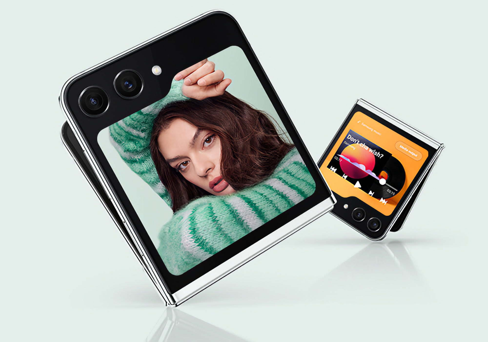 Samsung Galaxy Flip 5 på Amazon: vikbar smartphone med två skärmar, Snapdragon 8 Gen 2-chip och 512 GB minne för 270 $ rabatt