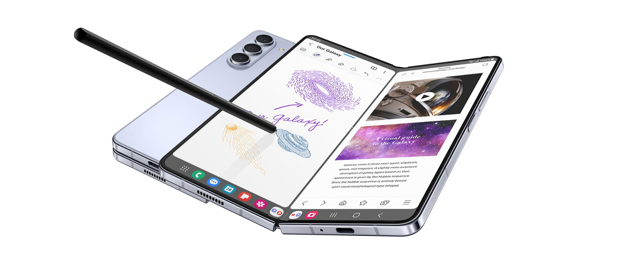 Samsung Galaxy Fold 5 vikbar smartphone kan köpas på Amazon med en rabatt på $ 300