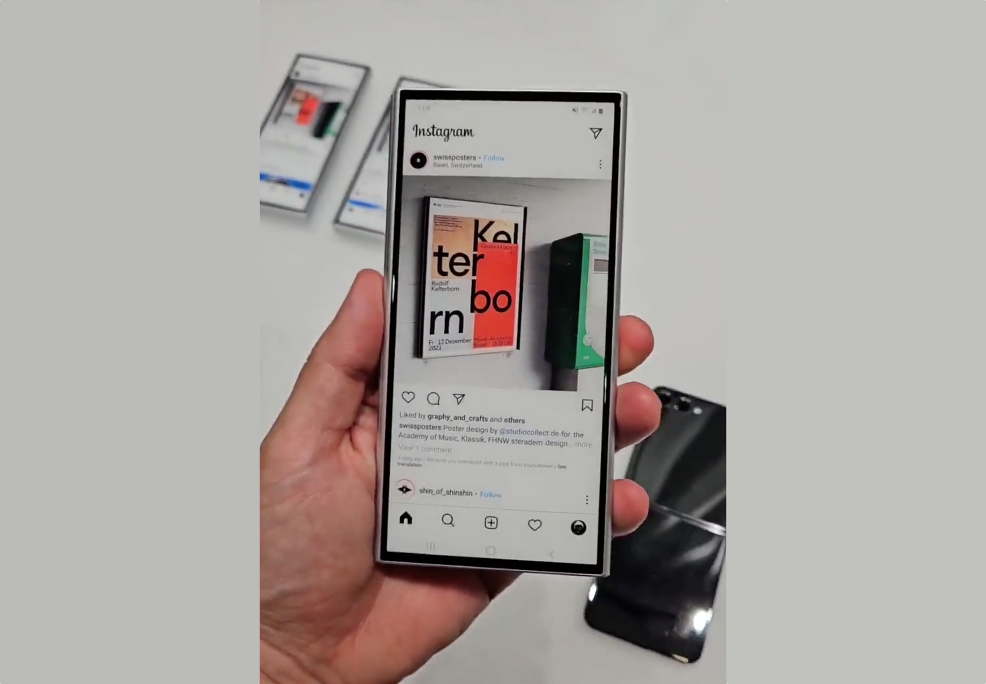 En prototyp av Samsung Galaxy Fold 6 har dykt upp i en video
