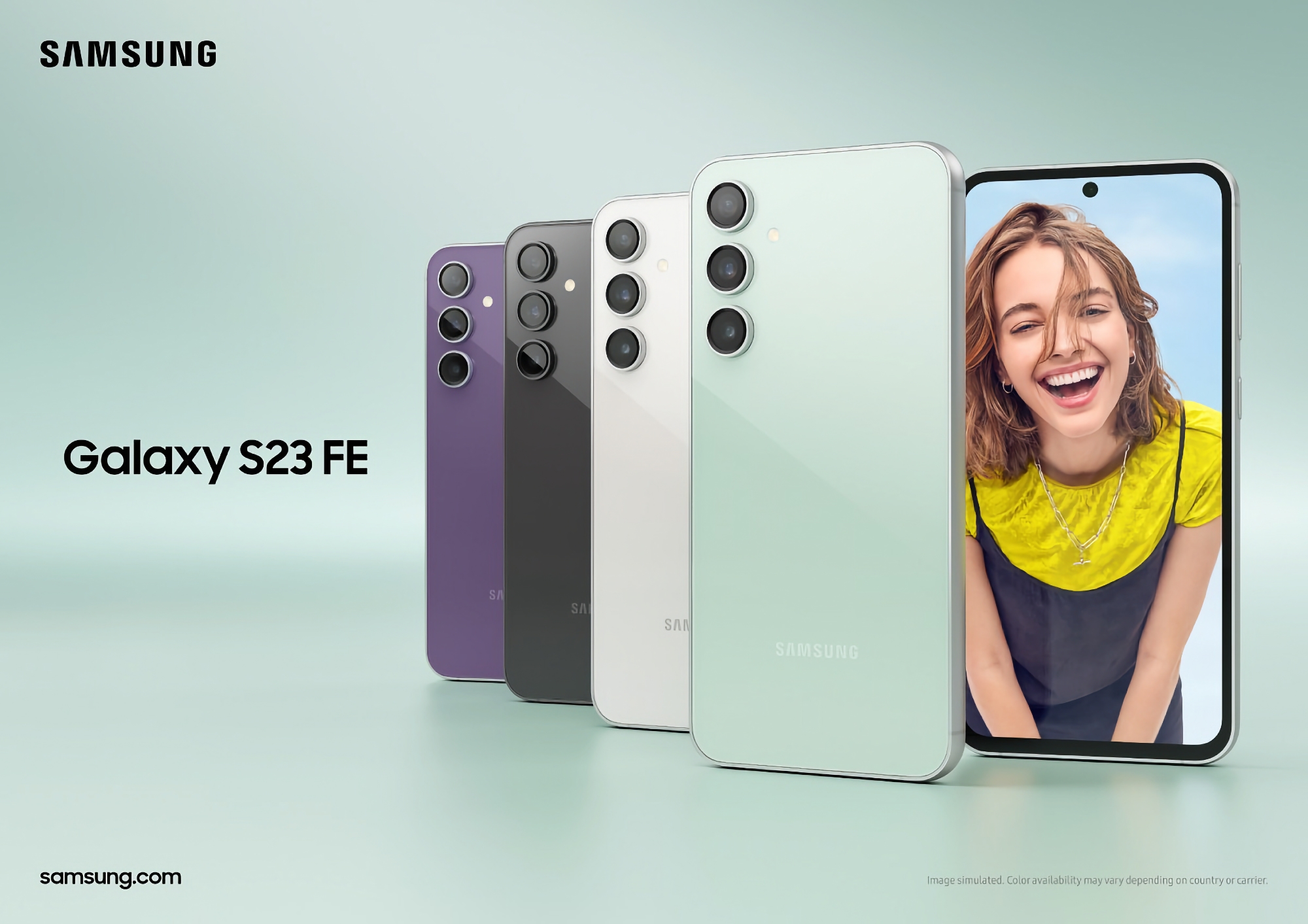 Samsung Galaxy S23 FE med 120Hz OLED-skärm, Snapdragon 8 Gen 1-chip och 50 MP-kamera har börjat säljas i USA