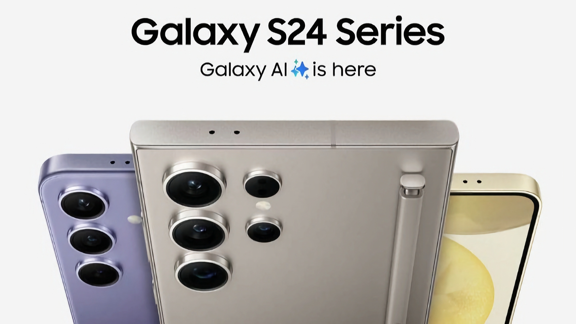 Samsung Galaxy S24, Galaxy S24+ och Galaxy S24 Ultra är redan tillgängliga för förbeställning på Amazon, med ett eGift Card med en rabatt på upp till $200