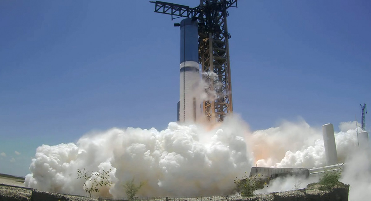 SpaceX testade inte precis en Super Heavy-raket med 33 Raptor 2-motorer - avfyrningstestet varade hälften så länge som planerat