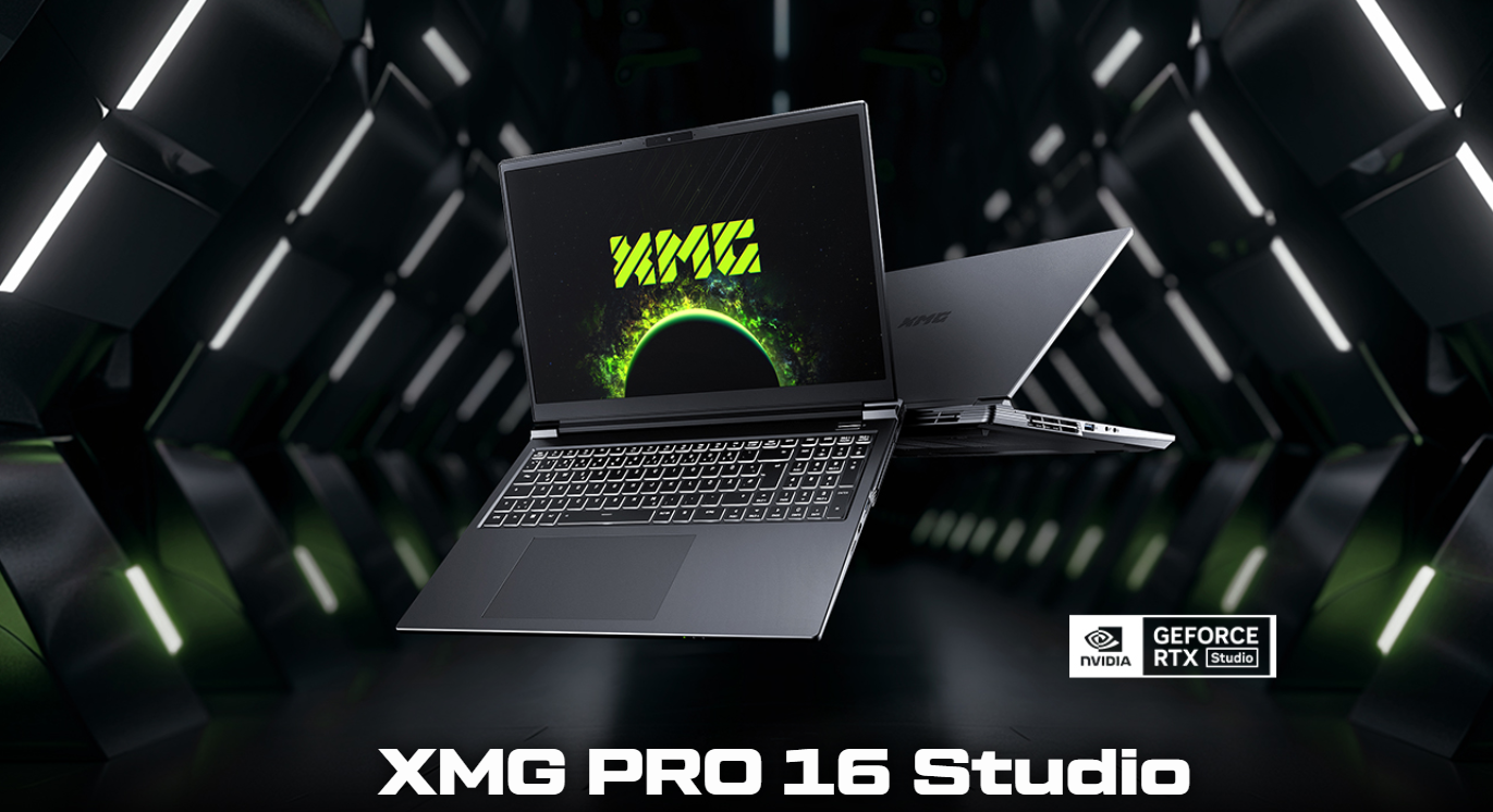 XMG Pro 16 Studio M24: en ny bärbar dator för spel med förbättrade funktioner
