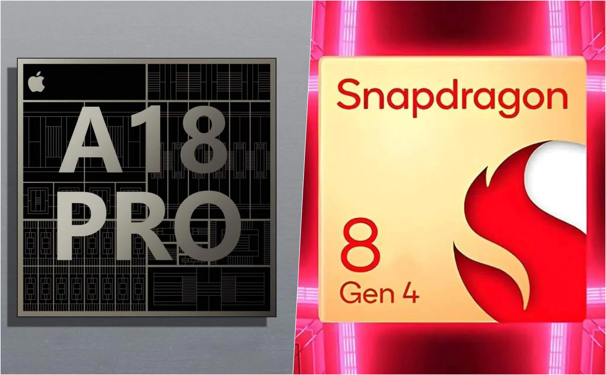 Snapdragon 8 Gen 4 kan ha stöd för LPDDR6, medan Apple A18 Pro sannolikt kommer att använda LPDDR5T
