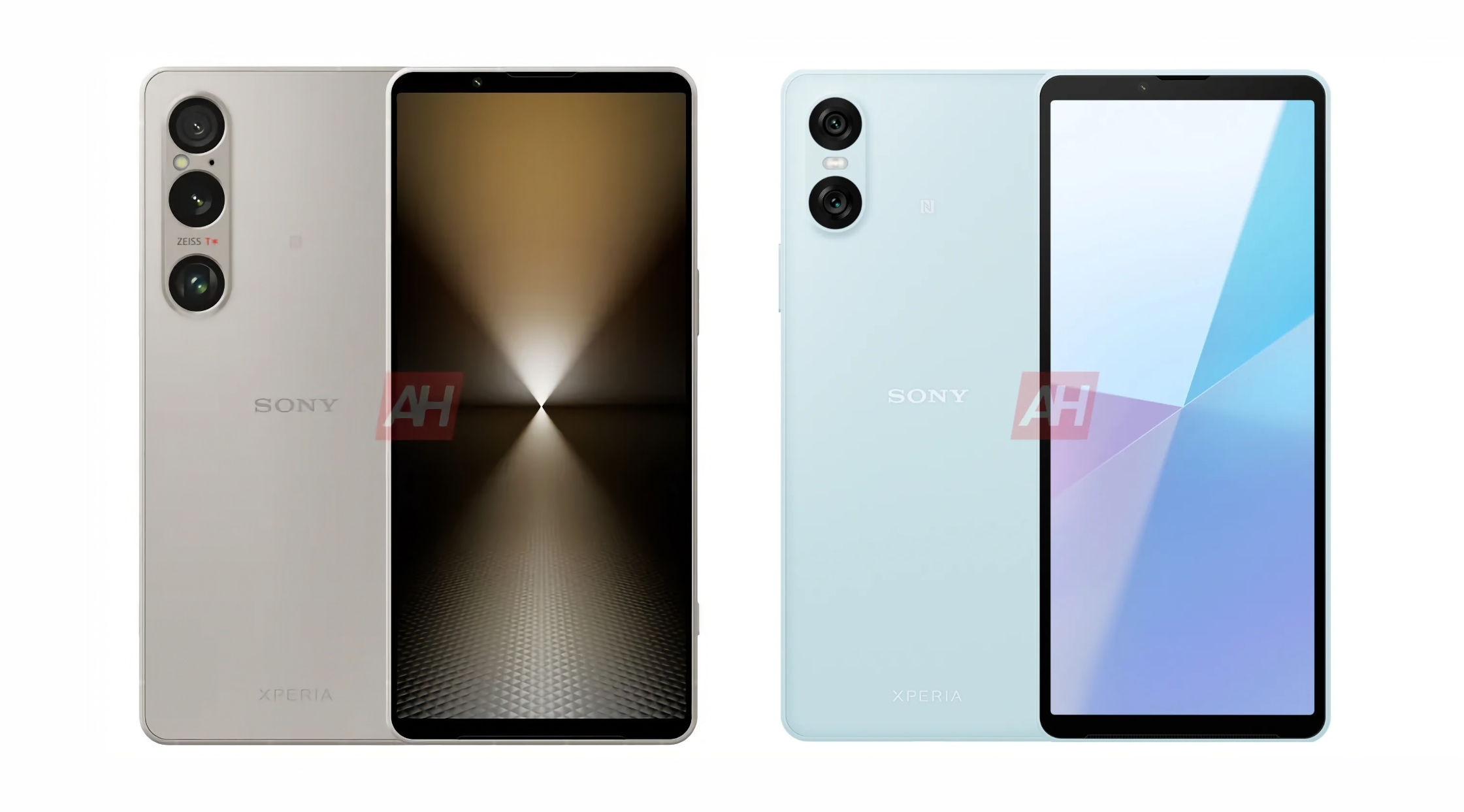 Två veckor före tillkännagivandet: officiella pressrenderingar av Sony Xperia 1 VI och Xperia 10 VI har dykt upp online