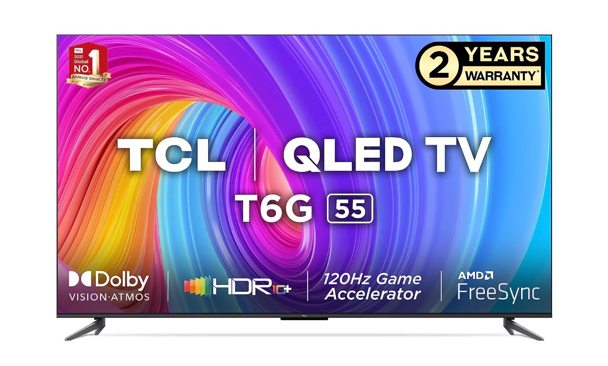 TCL T6G: smart TV-serie med 4K QLED-skärmar upp till 55″, AMD FreeSync och Google TV ombord från $472