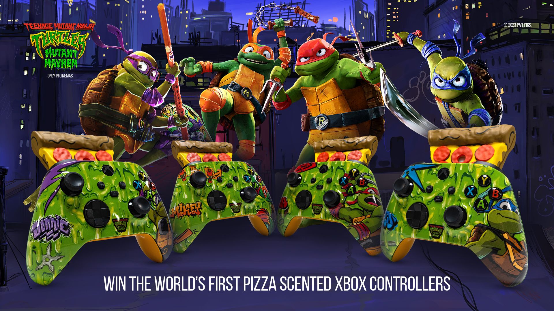 Ninja Turtles kommer att älska den: Microsoft har presenterat en ovanlig Xbox med pizzadoft