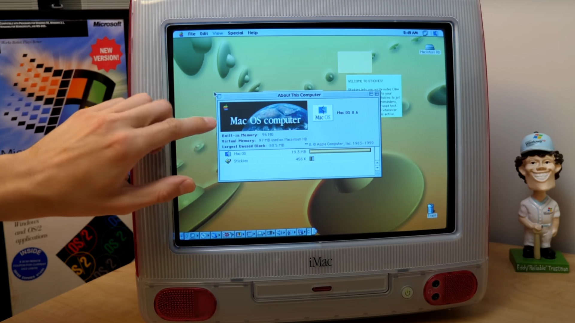 Det visar sig att Apple redan hade en Mac med pekskärm... 1999! (video)