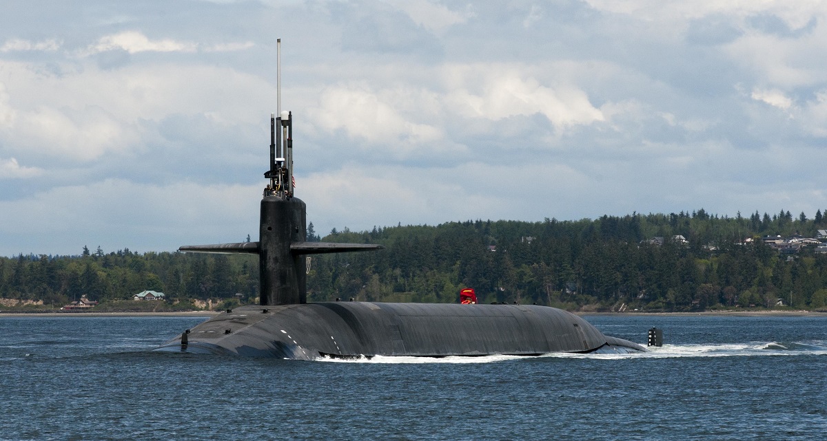 Den atomdrivna ubåten USS Alabama, med Trident II interkontinentala ballistiska missiler med en räckvidd på över 12 000 kilometer och kärnvapen, har fått en ny befälhavare