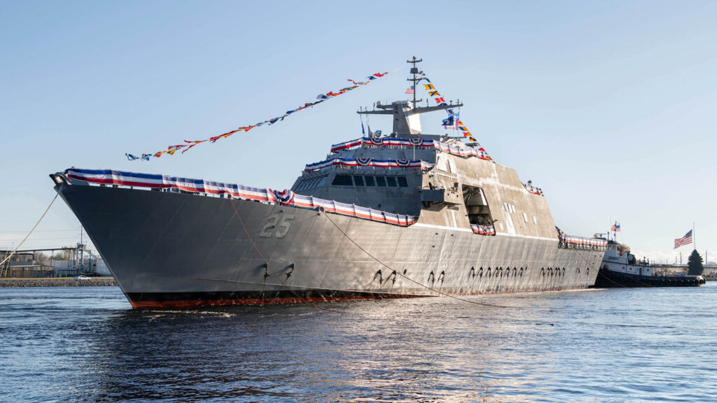 Den amerikanska flottan har beställt Freedom-klassens kuststridsfartyg USS Marinette, som kommer att vara beväpnat med Honeywell Mk 50-torpeder och RIM-116 RAM luftvärnsrobotar