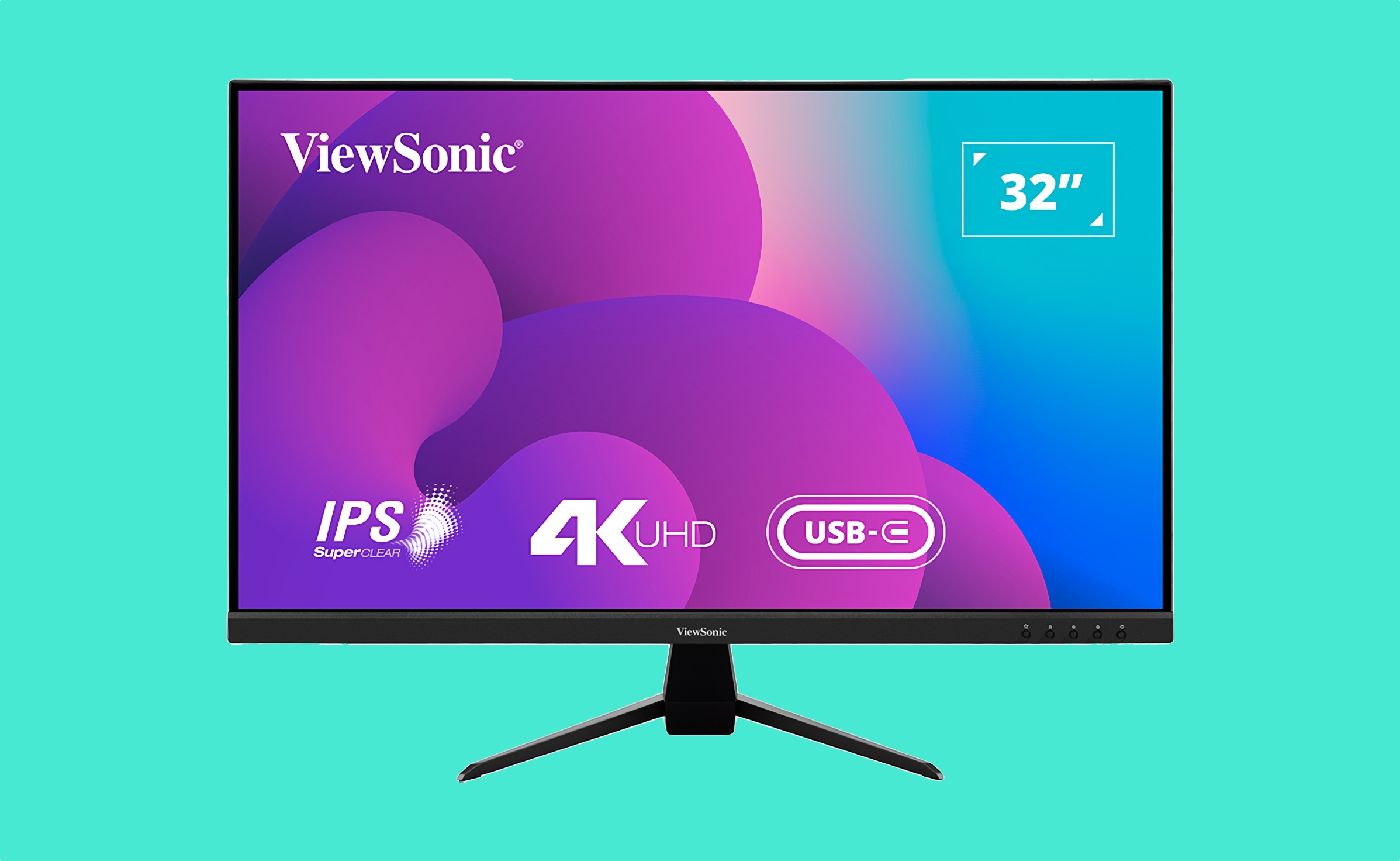 ViewSonic VX3267U: 32-tums 4K IPS-skärm med stöd för 65W Power Delivery 