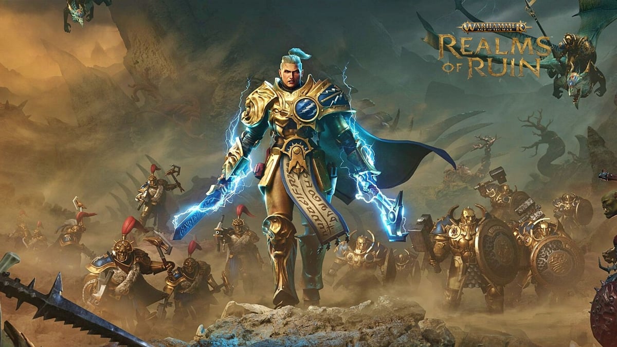 Realtidsstrategispelet Warhammer Age of Sigmar har släppts på PC, PlayStation 5 och Xbox Series: Ruinernas riken