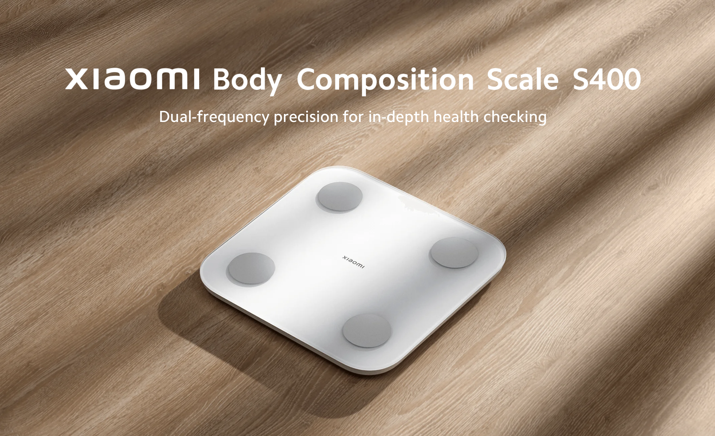 Xiaomi introducerade Body Composition Scale S400 på den globala marknaden, de kan mäta 25 hälsoindikatorer
