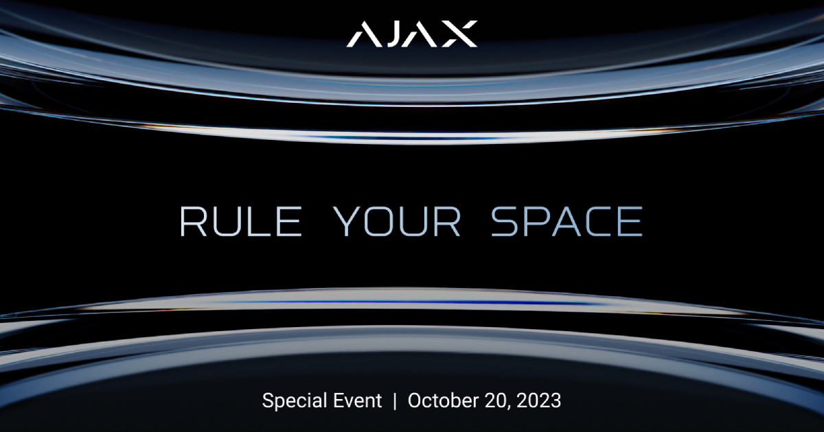 Styr ditt utrymme: Nästa Ajax Special Event kommer att äga rum den 20 oktober, där företaget lovar att visa upp en "banbrytande vision"