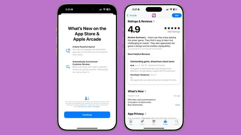 Hur Apple använder AI för att skapa sammanfattningar av recensioner i den nya iOS 18.4