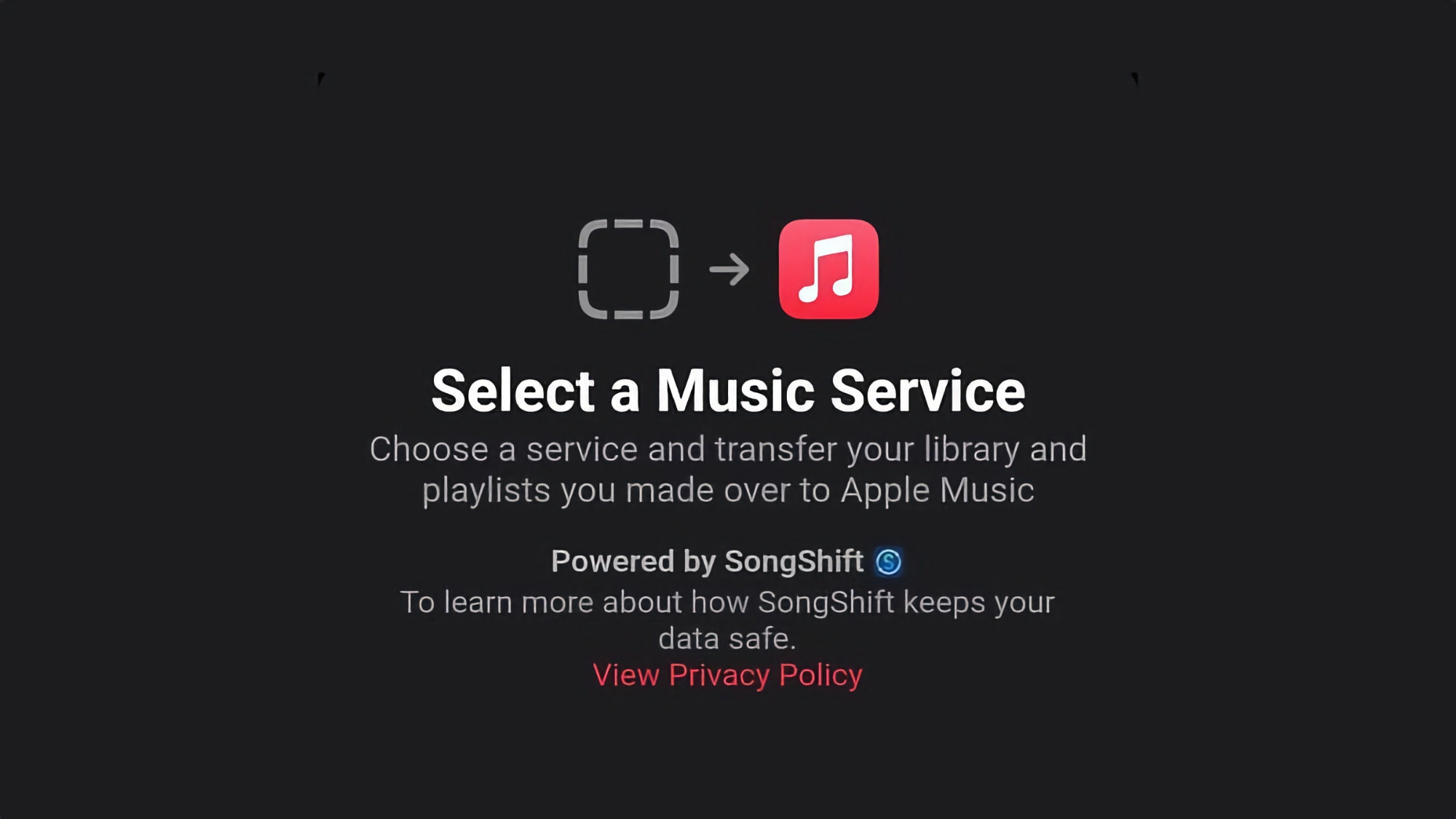 Apple Music kommer att ha en funktion som gör att du kan överföra ditt låtbibliotek från andra tjänster