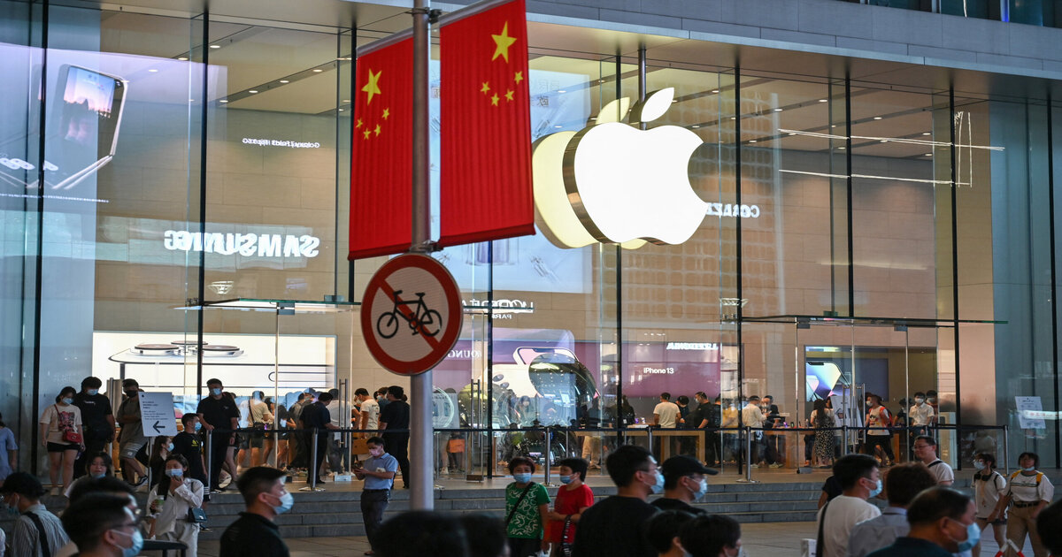 iPhone-leveranser till Kina minskar med 33%