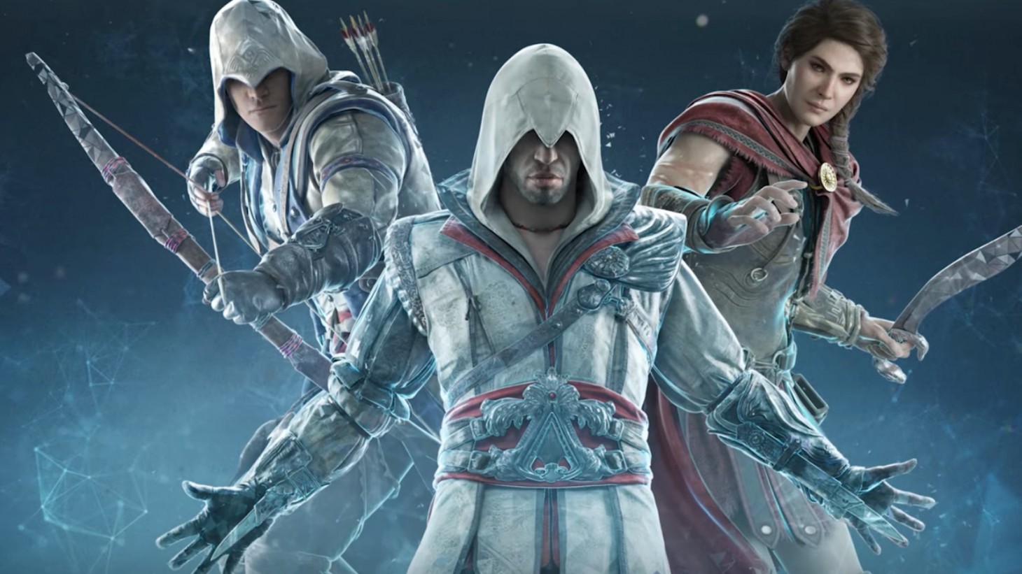 Ubisoft har släppt den första trailern för Assassin's Creed Nexus VR, som bekräftar att Ezio, Connor och Cassandra från tidigare spel i serien kommer att dyka upp