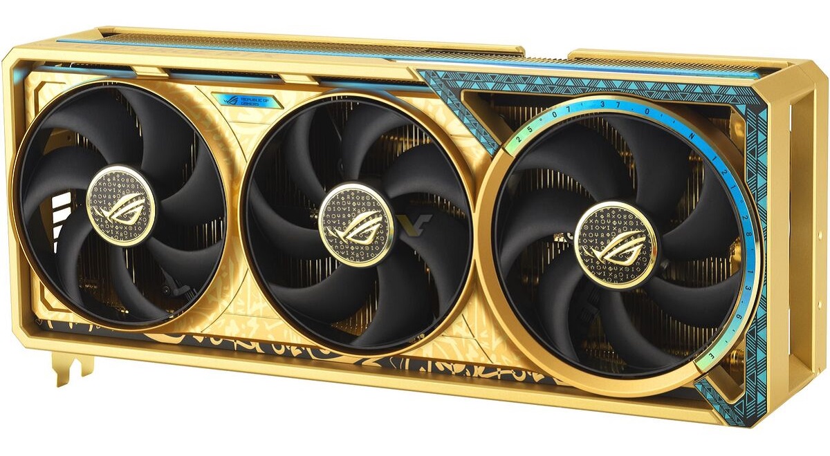 Möt RTX 5090 ROG Astral: Spelkraft med en touch av guld