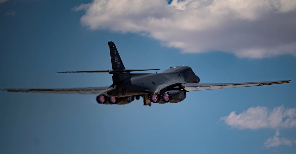 US Air Force har testat ett moderniserat strategiskt bombplan av typen B-1B Lancer med BEAST- och Link 16-system